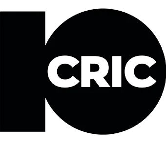 10Cric en India black Logotype